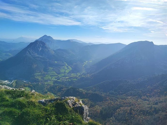 Vistas desde el monte Mugarra