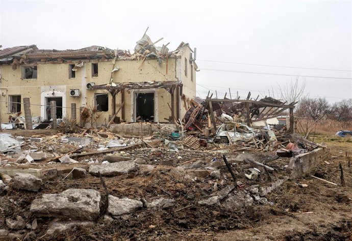 Ataque ruso en Odesa, imagen de archivo.