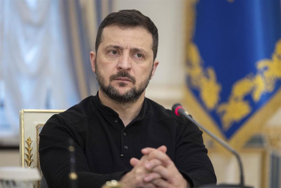 Volodimir Zelenski, presidente de Ucrania