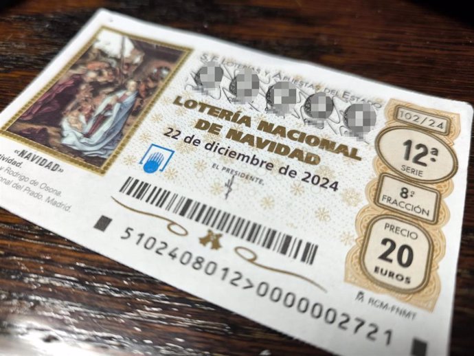 Décimo del sorteo de Navidad 2024