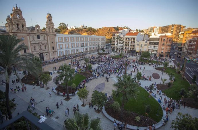 Archivo - Remodelación de la Plaza de la Merced en Huelva