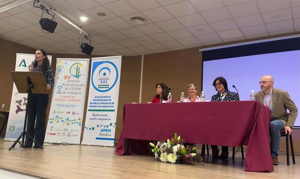 Celebración de las XV Jornadas de Profesorado de EEOOII de Andalucía.