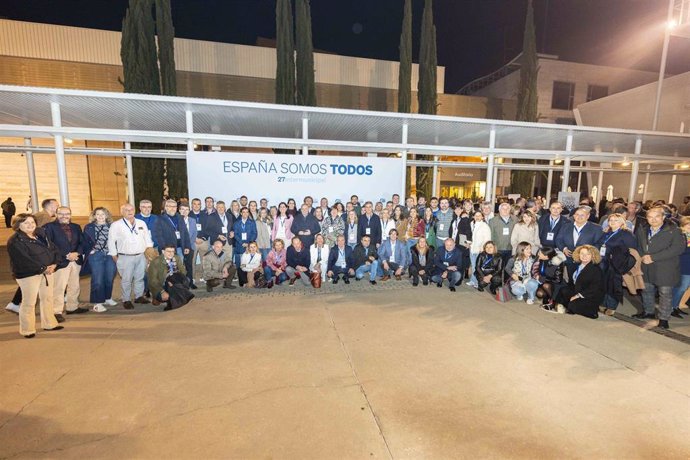 Representantes del PPdeG en la Intermunicipal del PP en Valladolid.