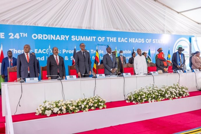 Cumbre orginaria de la EAC 2024 en Arusha (Tanzania)