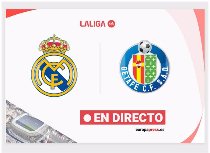 LaLiga EA Sports - Real Madrid - Getafe | En directo: resumen, goles y resultado hoy