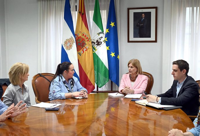 Recepción del Ayuntamiento al Movimiento Scout Católico.