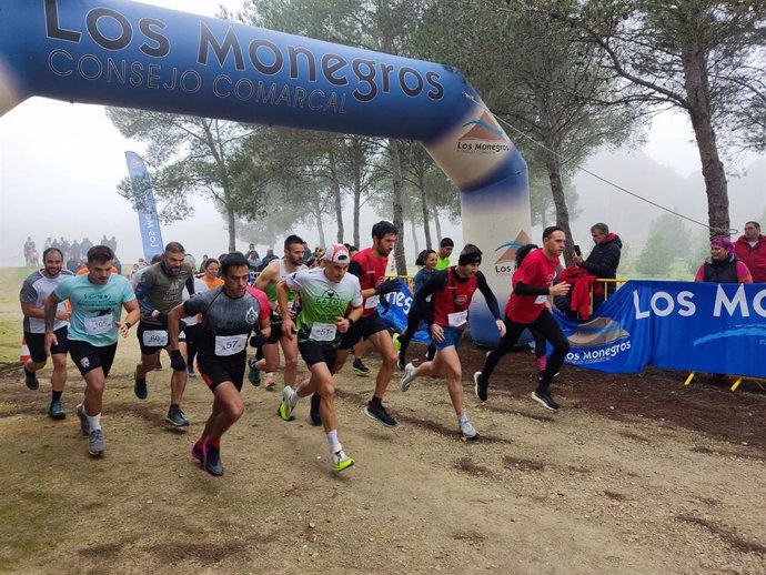 Salida de la prueba en la categoría absoluta