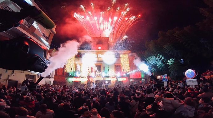 Encendido de las luces de Navidad en la Plaza del Ayuntamiento de Archena