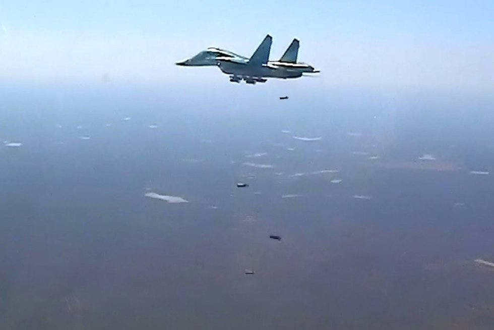 Archivo - Avión ruso en Siria