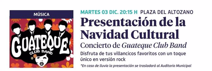 Cartel de la 'Navidad cultural' de Albacete.