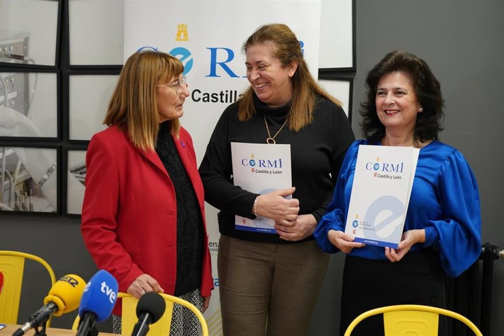 Momentos previso a la lectura del manifiesto.