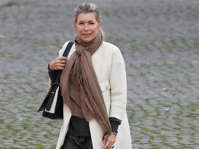 Patricia Rato sale del concierto solidario de la Fundación Padre Arrupe este domingo en Madrid