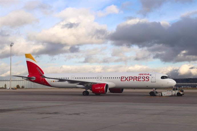 Avión de Iberia Express.