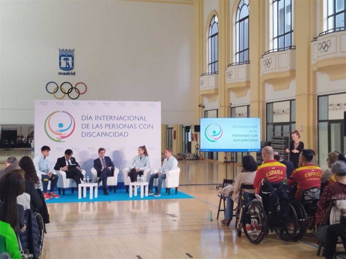 Acto institucional del Ayuntamiento de Madrid por el Día de la Discapacidad