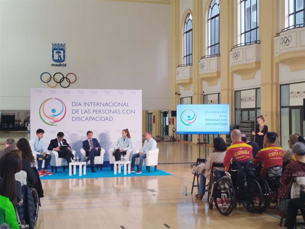 Acto institucional del Ayuntamiento de Madrid por el Día de la Discapacidad