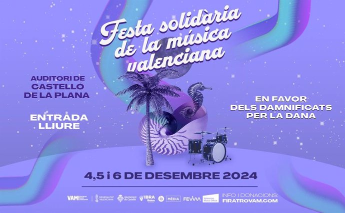 Cartel de la fiesta solidaria