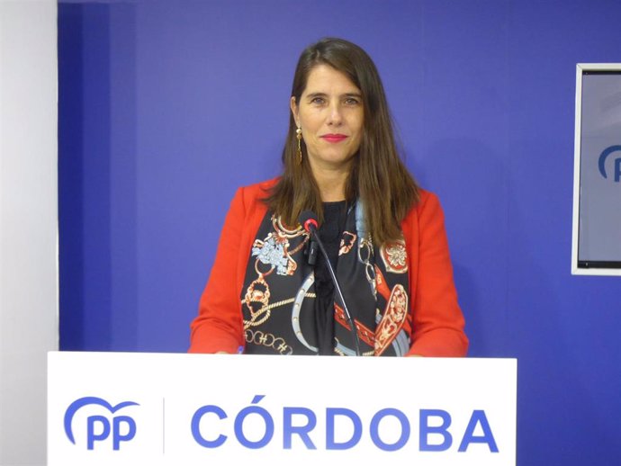 La secretaria general del PP de Córdoba, Araceli Cabello.