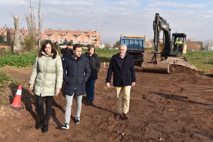 Visita del consejero de Política Local, Daniel Osés