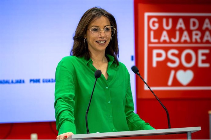 La portavoz socialista en el Ayuntamiento de Guadalajara, Lucía de Luz.