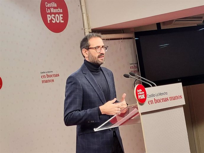 El secretario de Organización del PSOE de Castilla-La Mancha, Sergio Gutiérrez.