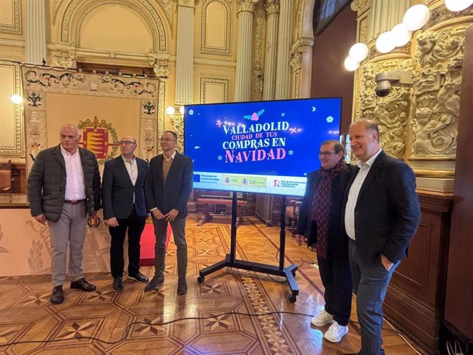 Campaña del Comercio Próximo en Navidad en Valladolid