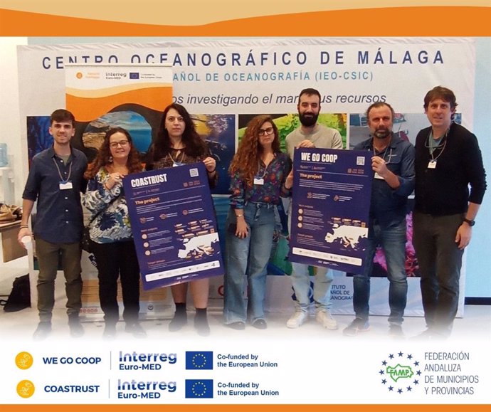 FAMP asiste en Málaga al diálogo institucional Interreg EuroMED con los proyectos Coastrust y We Go Coop