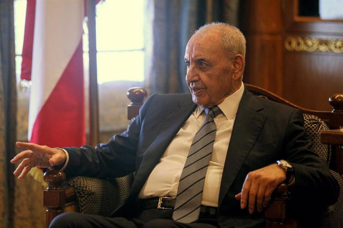 El presidente del Parlamento de Líbano, Nabih Berri