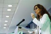 Foto: Mónica García: "Hay que mejorar las condiciones laborales para recuperar la confianza de los profesionales sanitarios"