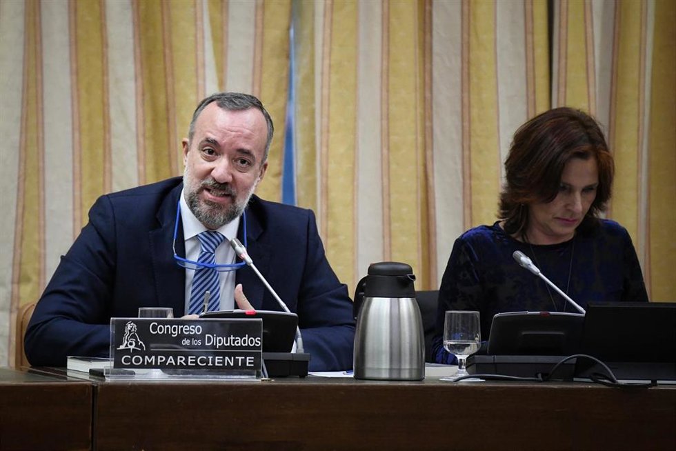 Archivo - El ex secretario de Estado de Seguridad Francisco Martínez comparece durante la Comisión de Investigación sobre la denominada "Operación Cataluña", en el Congreso de los Diputados, a 15 de octubre de 2024, en Madrid (España). Francisco Martí