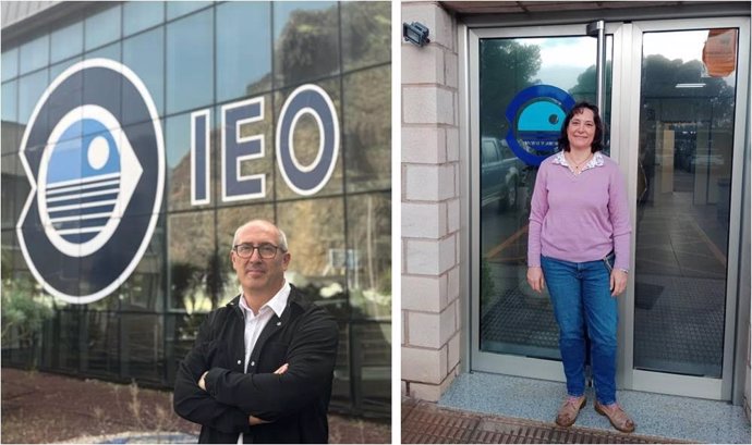 Elena Chaves y Jesús Arrieta, nuevos directores de los centros oceanográficos de Murcia y Canarias