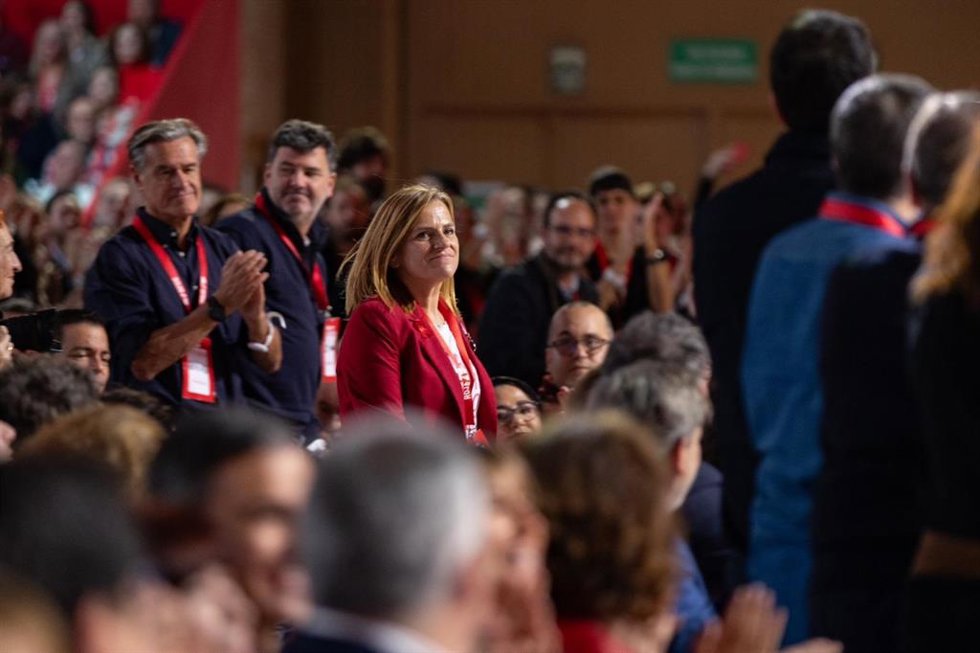 La delegada del Gobierno en la Comunitat Valenciana y nueva secretaria de Igualdad del PSOE, Pilar Bernabé, en el 41 Congreso del Partido Socialista