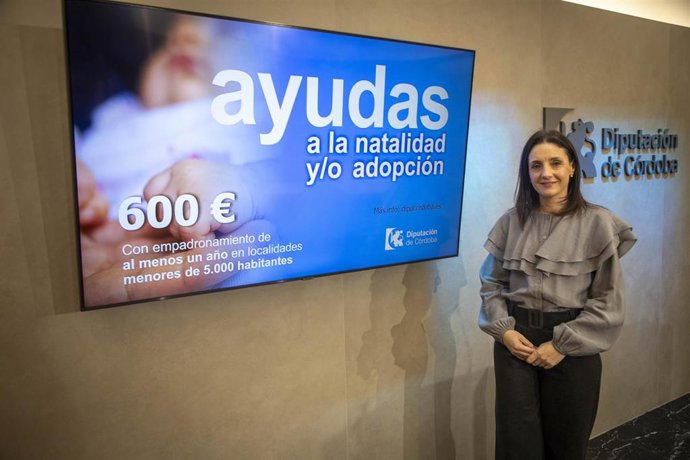 La delegada de Presidencia, Gobierno Interior y Vivienda de la Diputación de Córdoba, Marta Siles, ha dado a conocer la resolución de las ayudas a la natalidad.