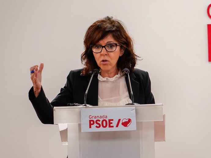 Archivo - La parlamentaria andaluza del PSOE María Ángeles Prieto, en imagen de archivo