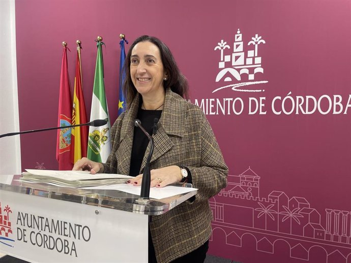 La portavoz de Vox en el Ayuntamiento de Córdoba, Paula Badanelli.