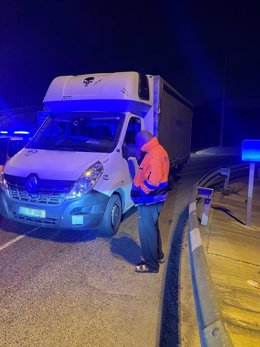 El camionero detenido en Reus (Tarragona) por presuntamente sextuplicar la tasa de alcoholemia permitida para conductores profesionales