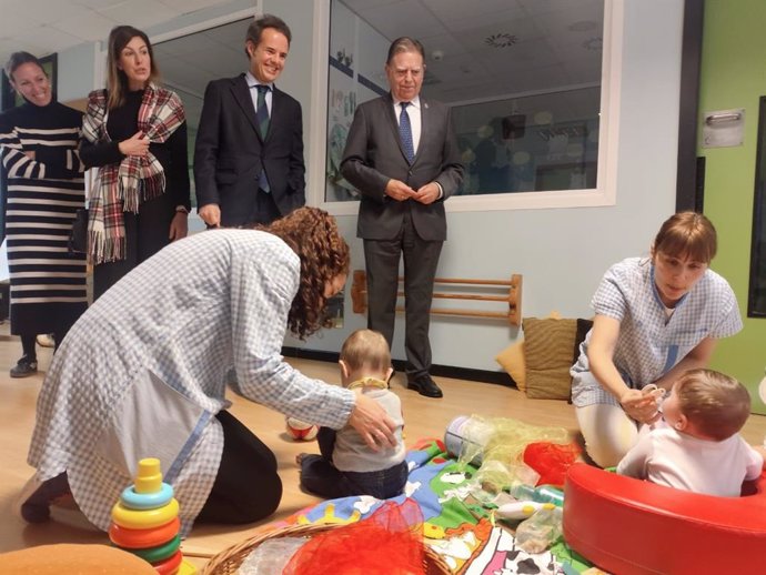 Escuela de La Florida, reabierta tras las obras de reparación de la cubierta.