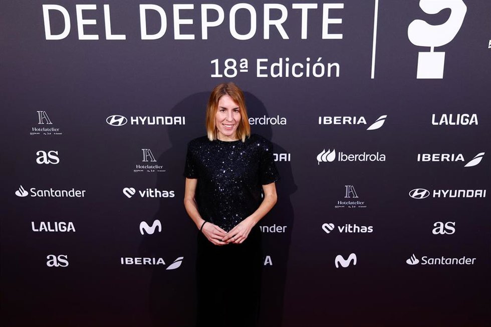 Elena Congost en los XVIII Premios AS del Deporte 2024