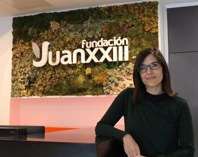 Archivo - Ana Domínguez , psicóloga del Centro de Formación para el Empleo de FUNDACIÓN JUAN XXIII