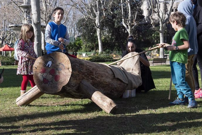 Una de las actividades de la programación navideña en el Zoo de Barcelona