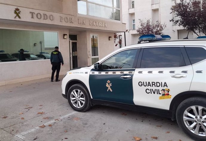 Puesto de la Guardia Civil en Baeza.