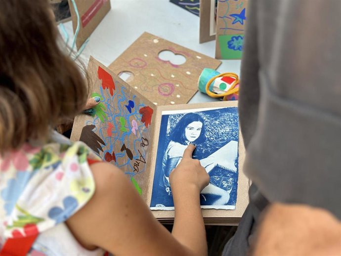 Taller para familias en el Museo Picasso Málaga.