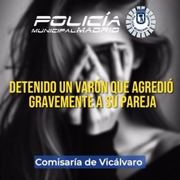 Detenido por agredir brutalmente a su pareja tras salir del Juzgado y saltarse la orden de alejamiento