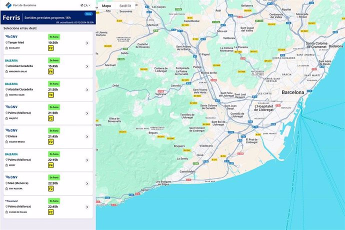 El nuevo portal informativo del Puerto de Barcelona