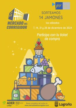 El Mercado del Corregidor premia la fidelidad de sus clientes sorteando 14 jamones en diciembre