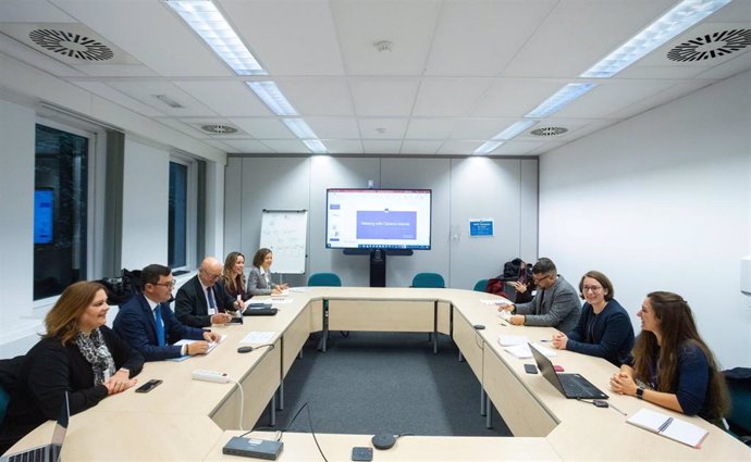 Encuentro entre el Gobierno de Canarias y representantes de alto nivel de la Comisión Europea