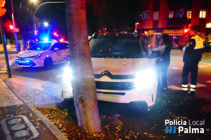 Accidente tráfico en Palma
