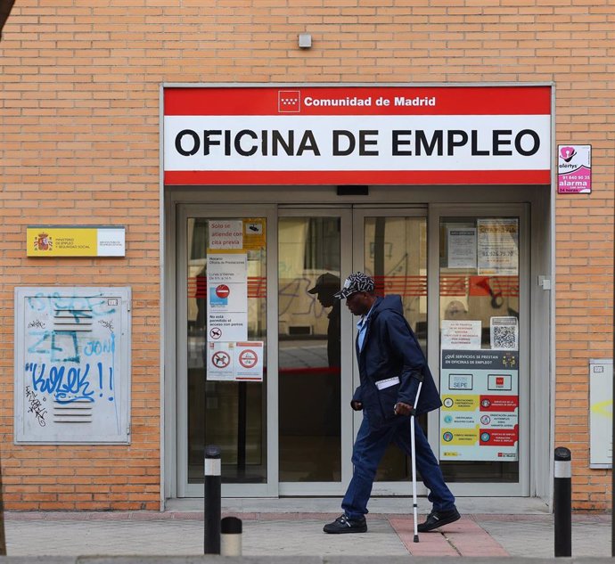 Exterior de una oficina del SEPE 