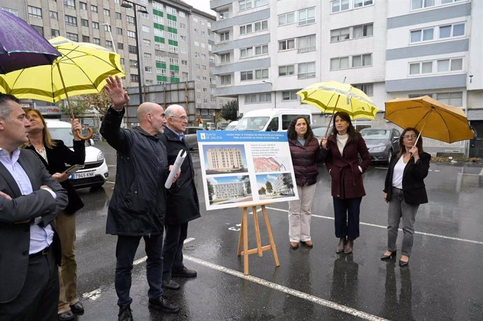 La conselleira de Vivenda, este martes en A Coruña