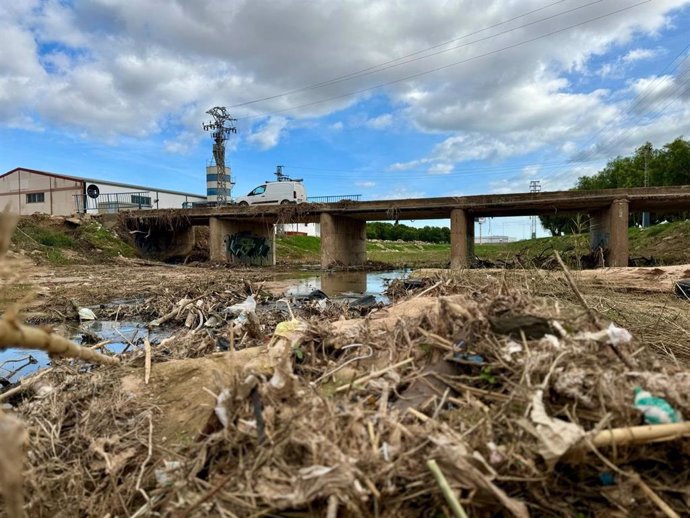 La Generalitat inicia los trabajos previos para reparar dos vías dañadas por las inundaciones en Montserrat y adecuar dos puentes en Beniparrell