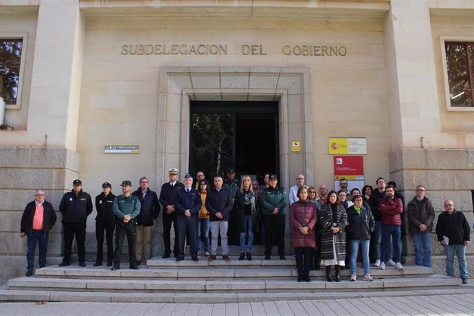 Minuto de silencio en Albacete por la última víctima de violencia machista en Gipuzkoa